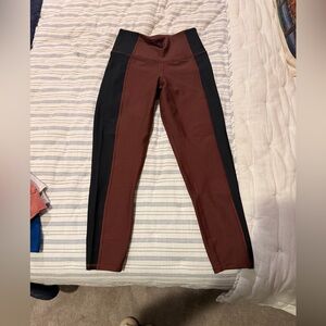Abercrombie & Fitch YPB Brown and Black Leggings